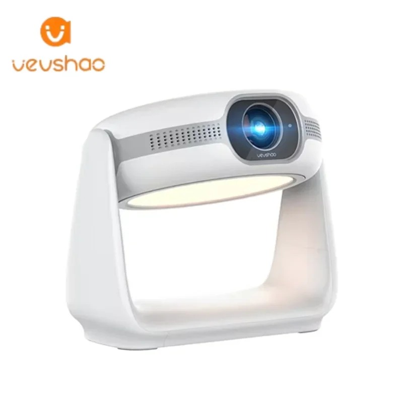 VEVSHAO A10 Android Projector 4k Wifi 270 Degree Flexible Angle Reading Lamp All In One Home Theater Projectors For Sale