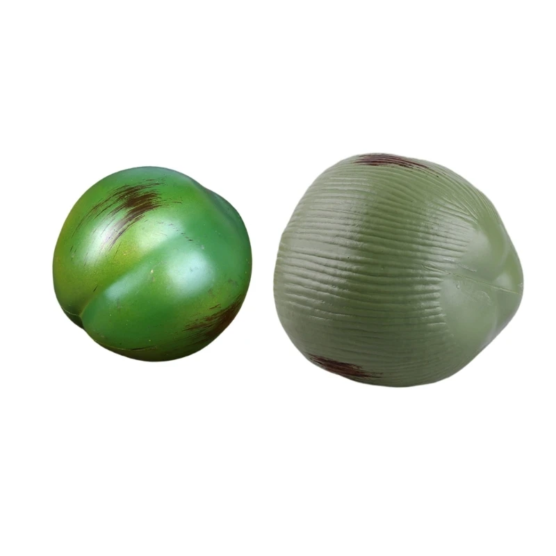 Delicate Faux Coconuts Imitation Coconuts for Hotel and Resorts Decorative Use