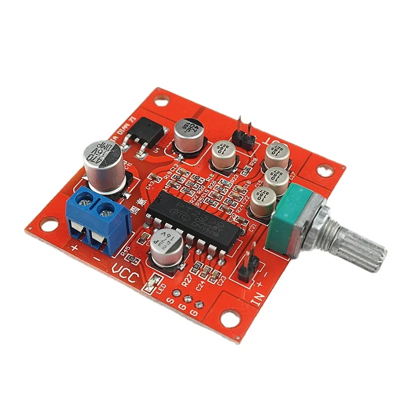 Sotamia บอร์ดรีเวิร์บไมโครโฟน PT2399, บอร์ดรีเวิร์บบอร์ดคาราโอเกะเครื่องขยายสัญญาณเสียงเครื่องขยายสัญญาณเสียงแบบ DIY M65831ซุปเปอร์แอมป์