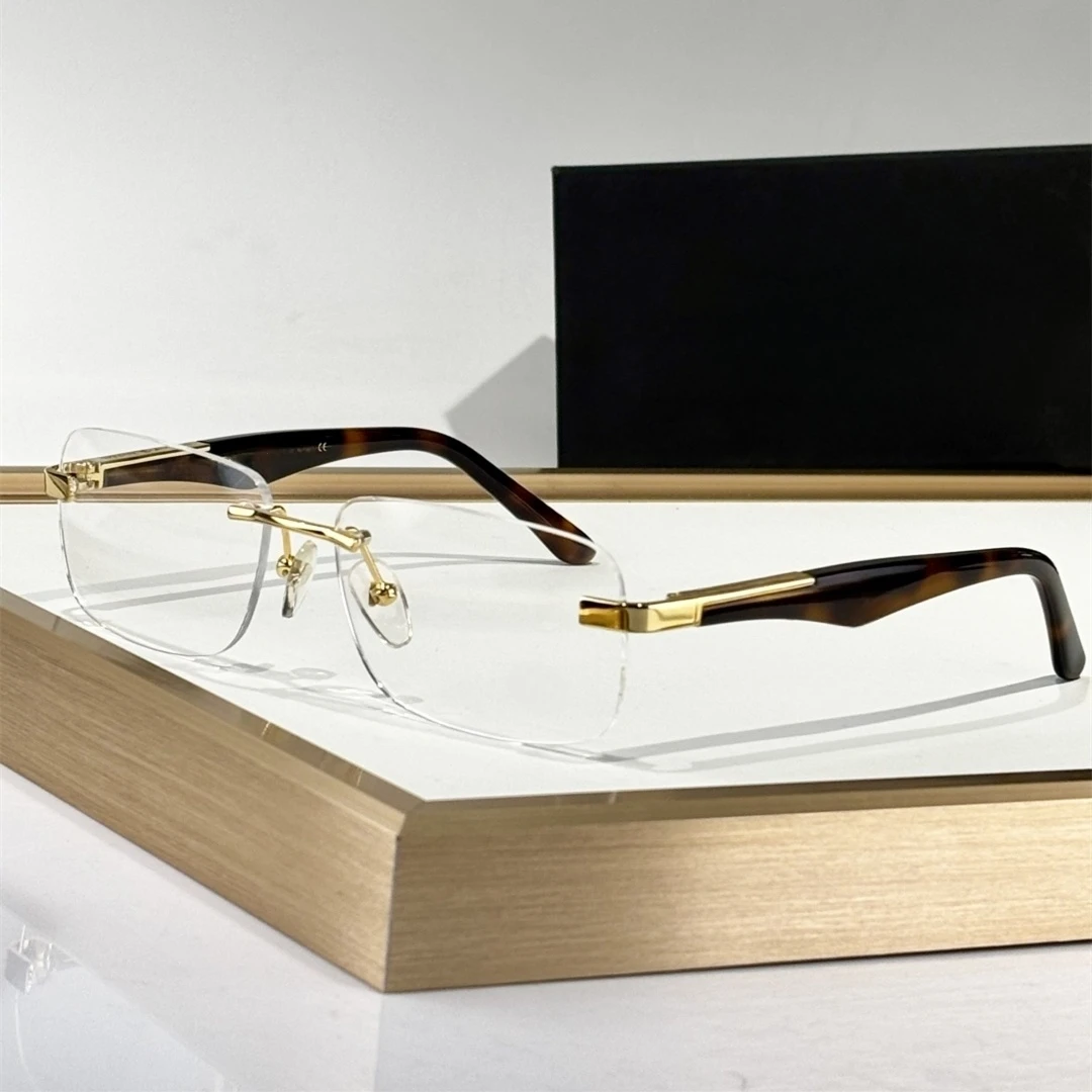 ユニセックス長方形厚いアセテート休暇眼鏡フレームアーティスト I 旅行スタイリッシュな男性眼鏡フレーム