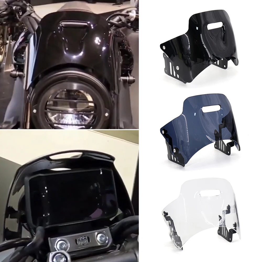 New Accessories For YAMAHA XSR900 XSR 900 2022 2023 Cockpit Visor Headlight Cowl Windscreen Windshield Shield