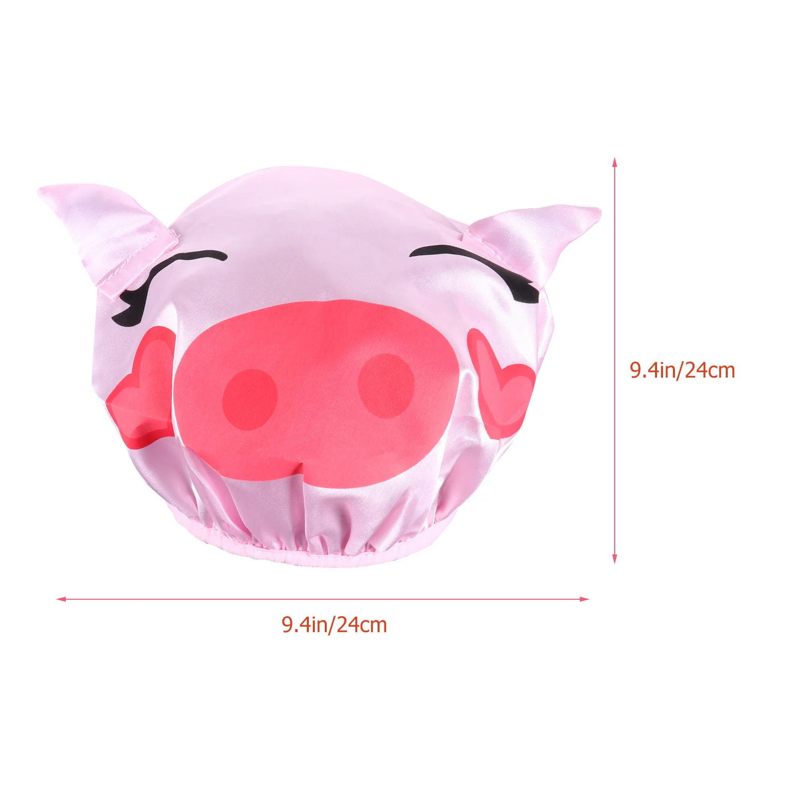 قطعتان من قبعات استحمام الأطفال المقاومة للماء وقابلة لإعادة الاستخدام للأطفال، حماية مرنة قابلة للتعديل للشعر للاستحمام والوجه #5