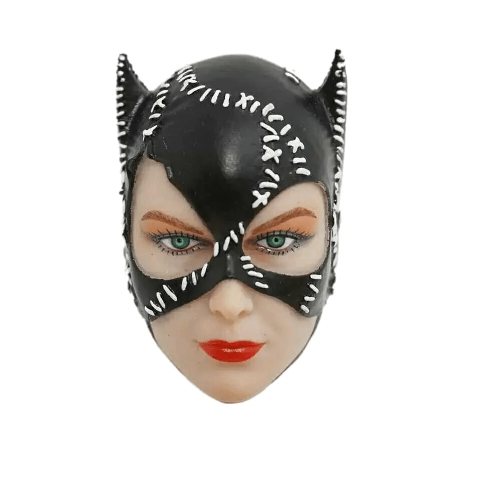 1/6 Scale Head Carving Michelle Pfeiffer Female Soldie Model PVC  12Inch Action Figure Body Doll Cat