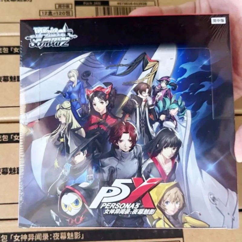 new-genuine-persona-5-card-the-phantom-x-booster-pack-simplified-chinese-version-pre-construction-collection-cards-toys-gifts