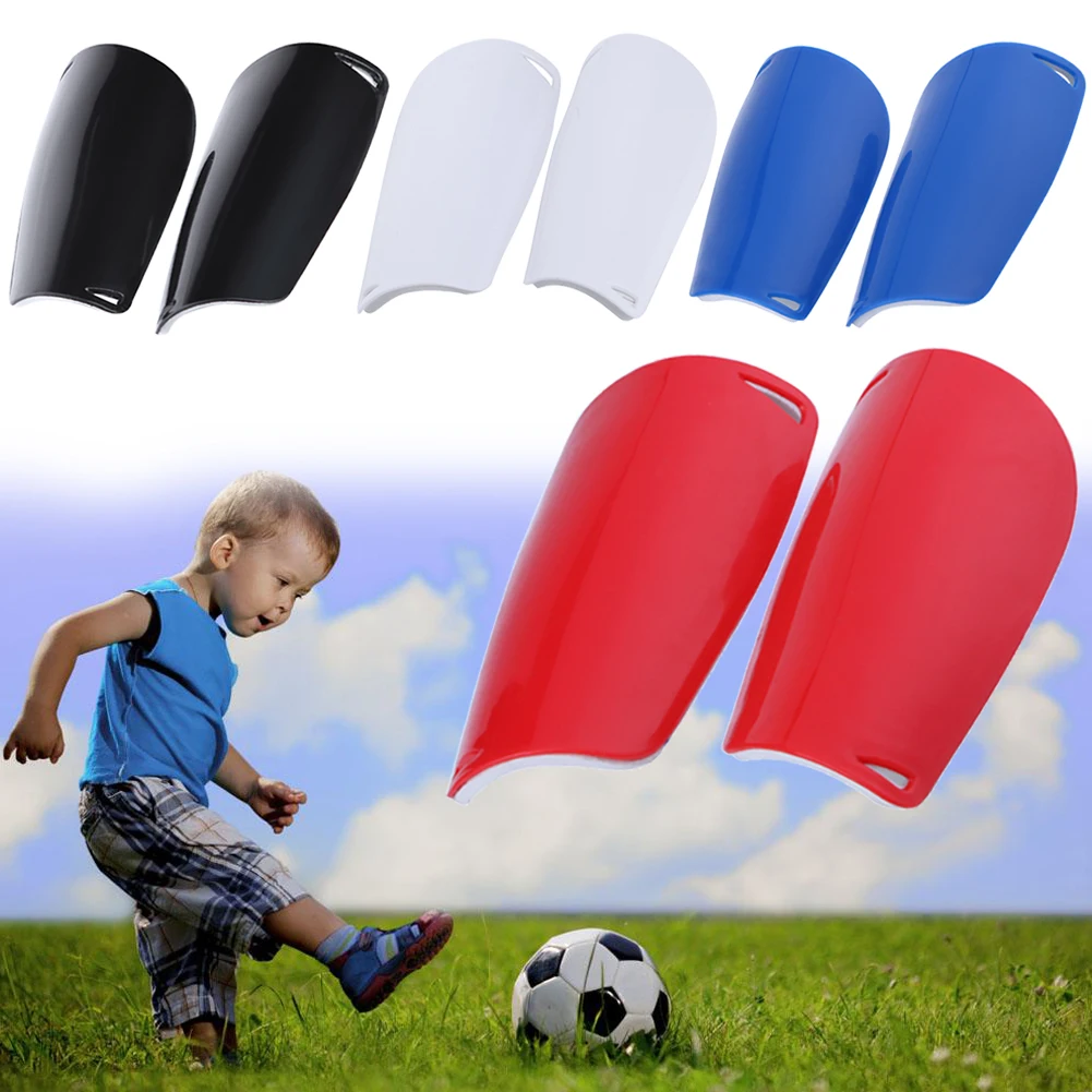 Kids Football Shin Protector Antislip Shield Soccer Leg Protector Breathable Outdoor Sports Plastic Calf Sleeve Protective Gear