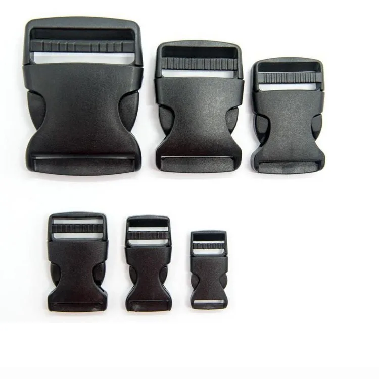 5pcs/Set Thickened Plastic Buckle Buckle, 10-50MM Wide Outdoor Buckle, Webbing Buckle Kit