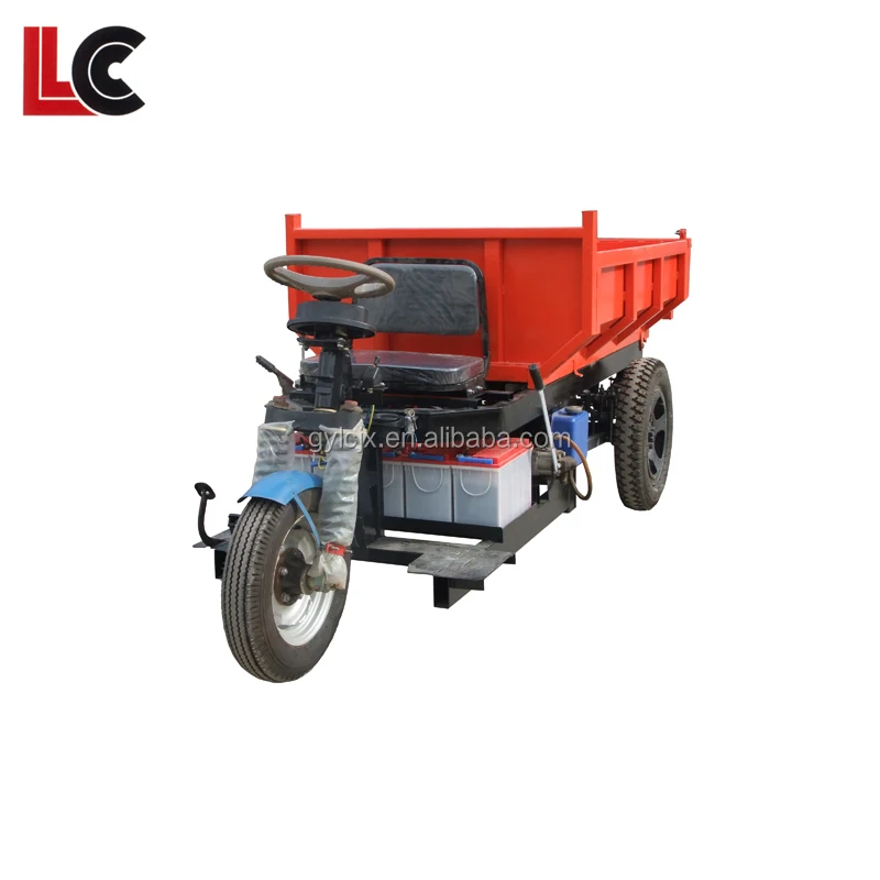 Hot sale electric 1 ton 2 ton tricycle mini dump trucks