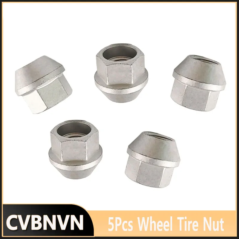 Corrosion Resistant Steel M14x1 5 Lug Nuts Replacement Wheel Tire Nut For Vehicle Wheel Security Easy to Install for Tesla