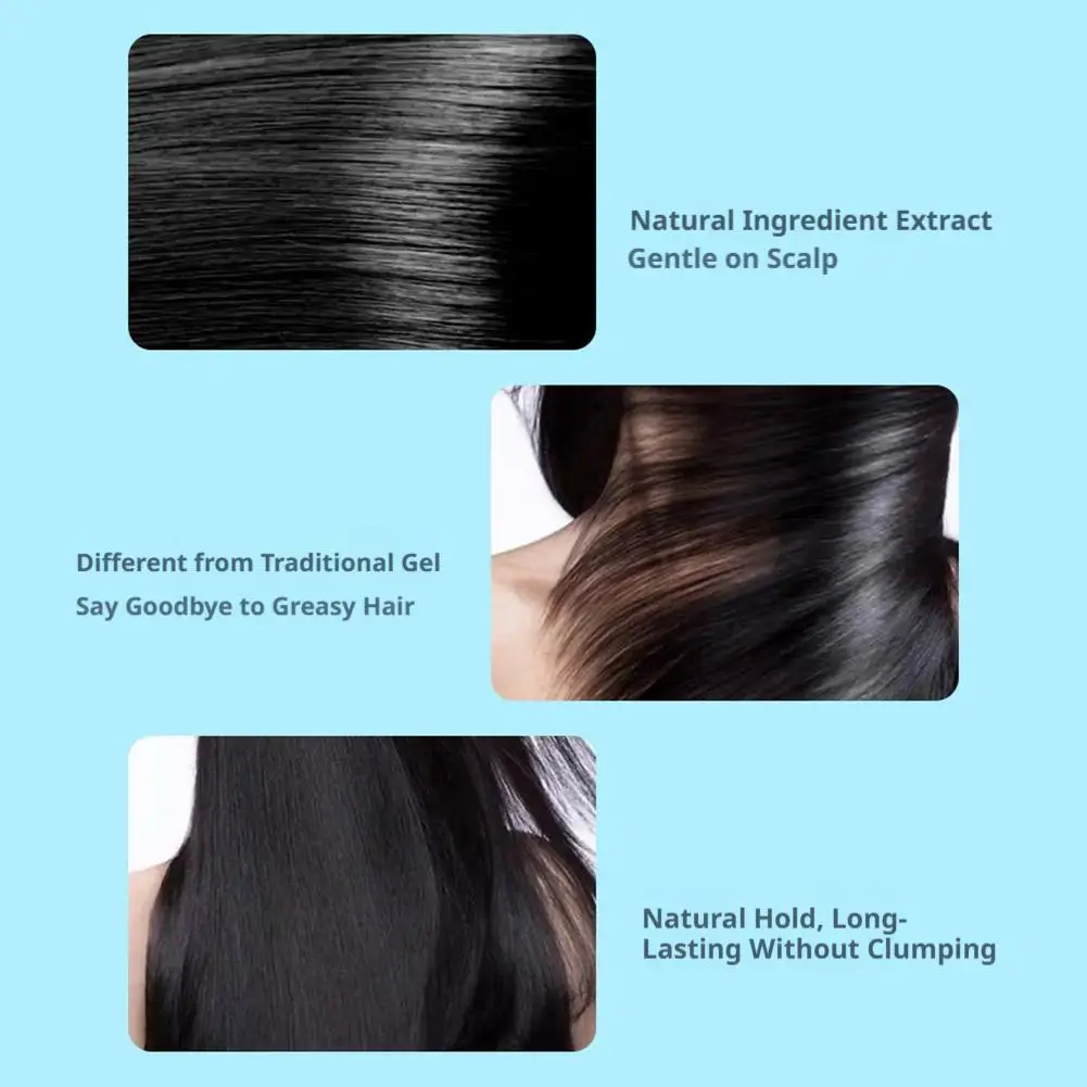 13ml Anti-Frizz Hair Styling Stick for Broken Hair Flyaway Taming, Split End Finishing Cream Volumizing Hair Mascara for Women