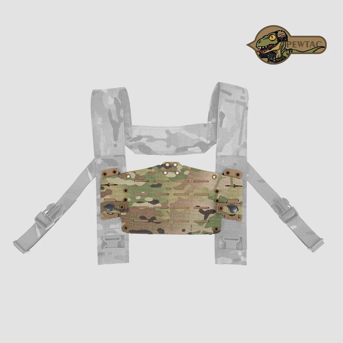 PEW TACTICAL End User Device (EUD) Bridge Mounting Plate for Fat Strap Mk4 Chest Rig UA102