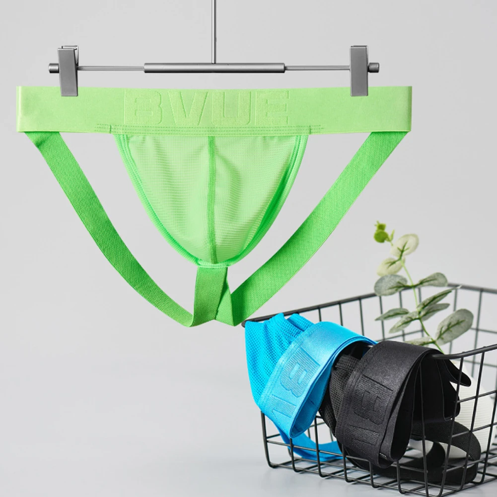 

Mens Thong Underwear Breathable Mesh Gay G-String U Pouch Underpants Men Comfort Fit Sexy Thongs Stretch Summer Men's Panties