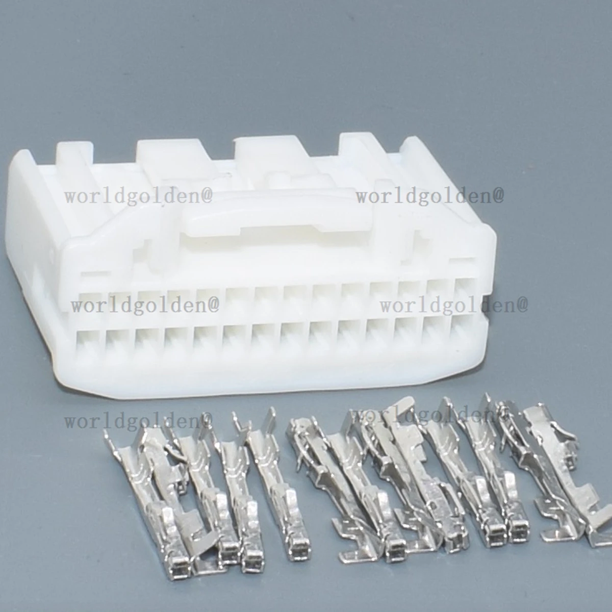 28 Pin 1565377-1 1565380-1 90980-12555 Car Audio Navigation Rearview Wire Harness Connector Auto Plug for Nissan Toyota