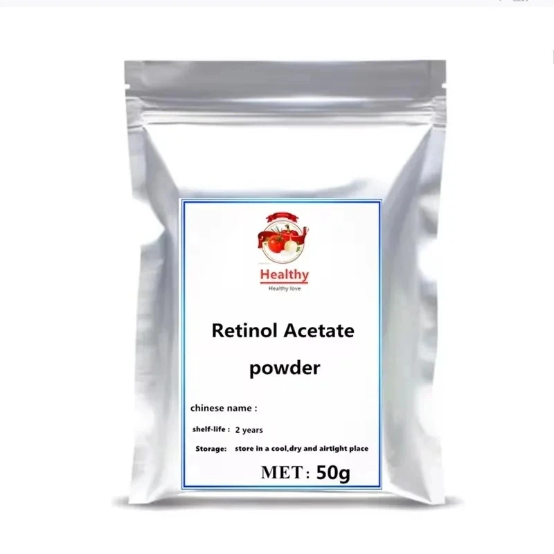 Hot sale 98% Retinol Acetate Powder free shipping