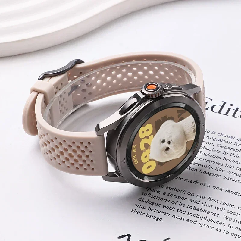 Originele Siliconen Sportband voor Xiaomi Horloge S4 Sport S3 2 S1 Pro/Kleur 2 Rubberen Band voor Universele 22 MM Armband Accessoires