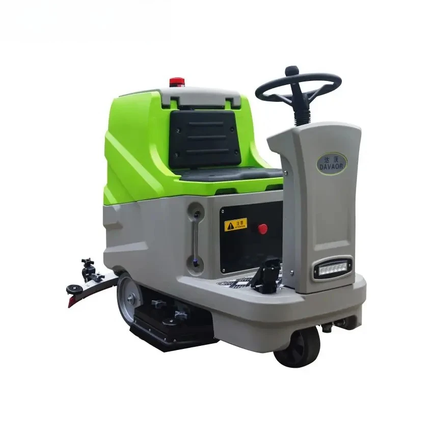 D5D Kommerzielle elektrische batteriebetriebene Reinigungsgeräte, automatische Bodenreinigungsmaschine mit zwei Bürsten