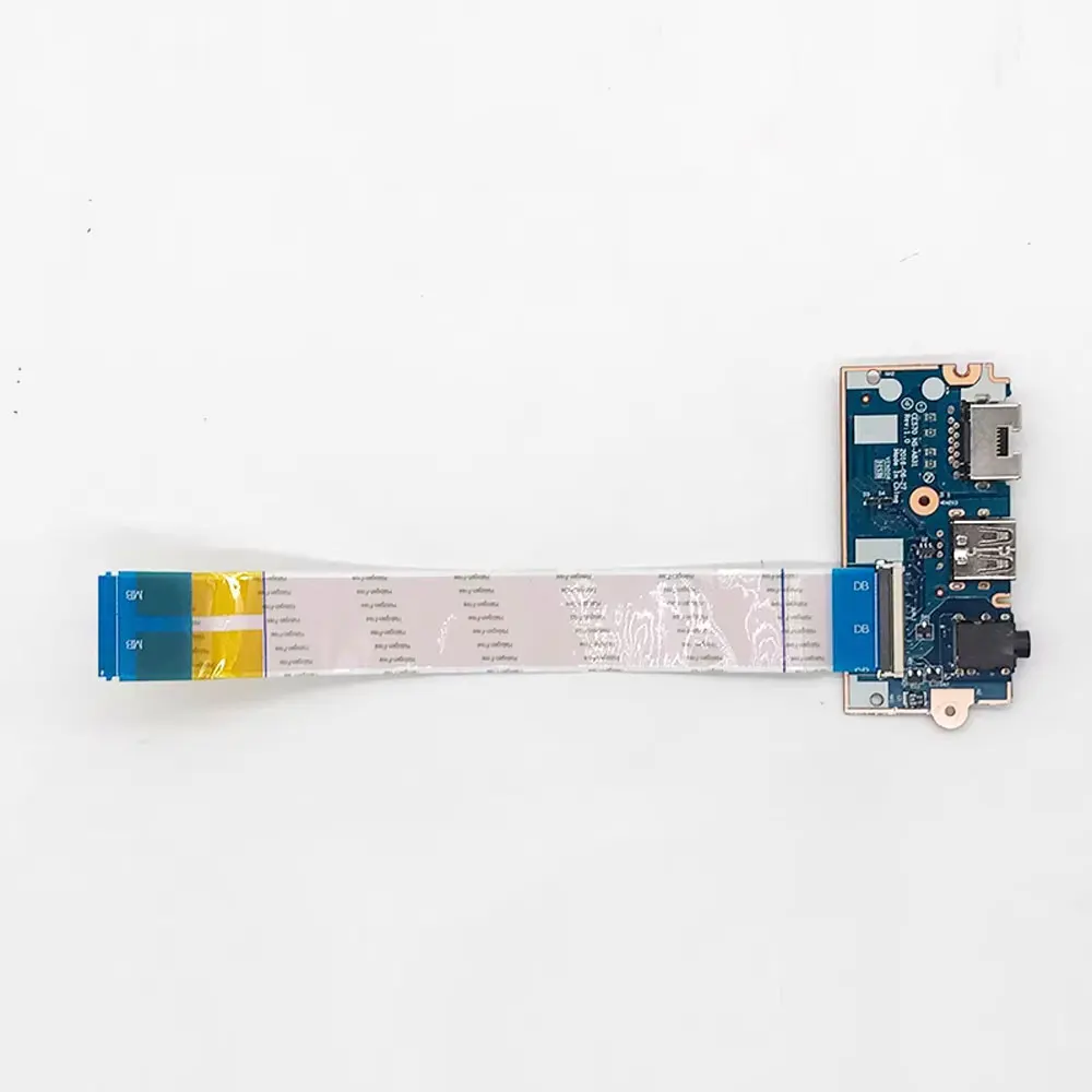 OEM Used For Lenovo Thinkpad E570 E575 E570C Laptop I/O RJ45 Earphone Audio USB Jack Port Board Cable GE570 NS-A831 01EP132