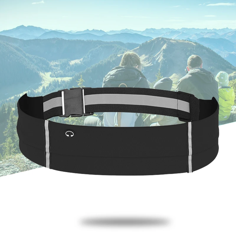 

Invisible Running Bag Adjustable Phone Waist Bag Outdoor Elastic Fanny Pack Sports Bag Yoga Fitness Phone Bag Marathon Belt Bag