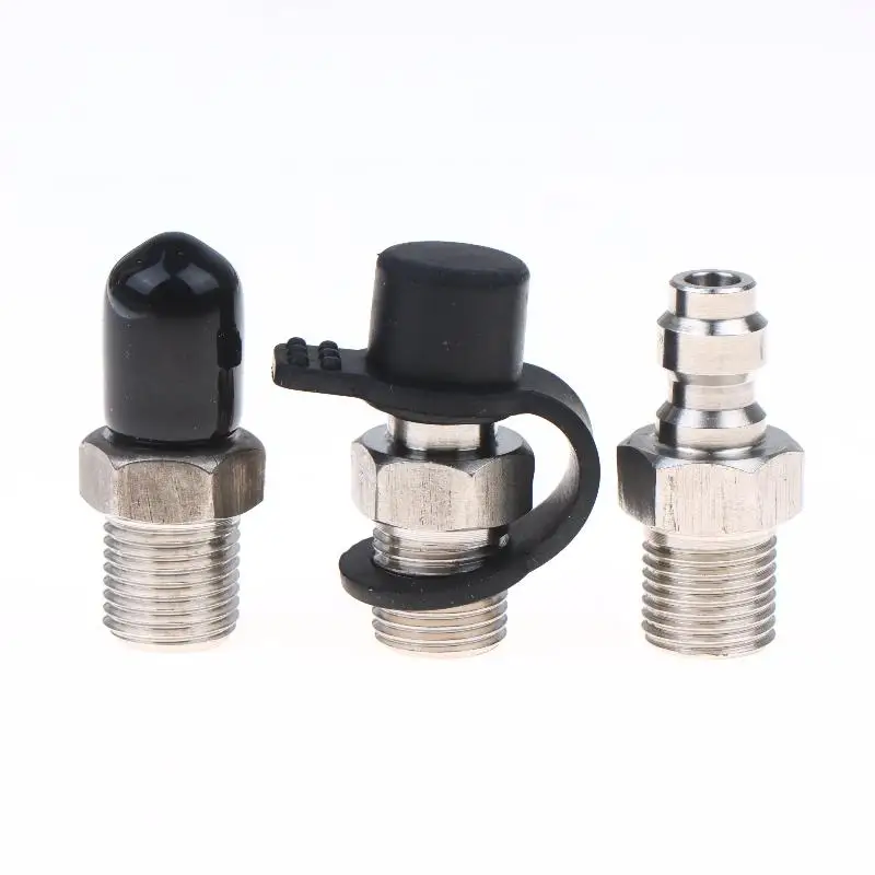 8MM M10x1 Adapter Pneumatic Quick Coupler For Maintenance Reliable Connection Secure Thread Fittings Easy To Connect