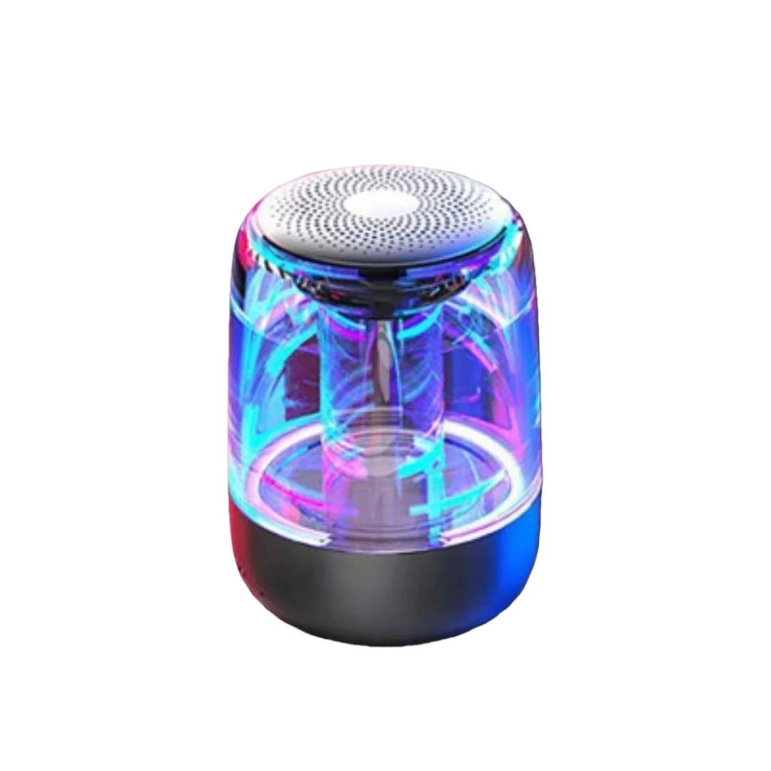 Mini haut-parleur Bluetooth, prend en charge les basses de haute qualité, les effets de lumière RVB, mains libres, compatible avec différents G