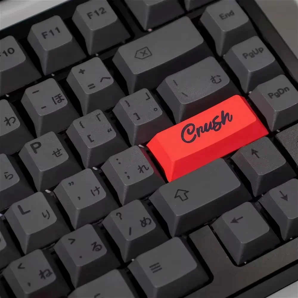 

Star Gray Cherry Keycap Set PBT 143 Keys Heat Sublimation for MX Switch 60/84/90/104/108 Layout Mechanical Keyboards