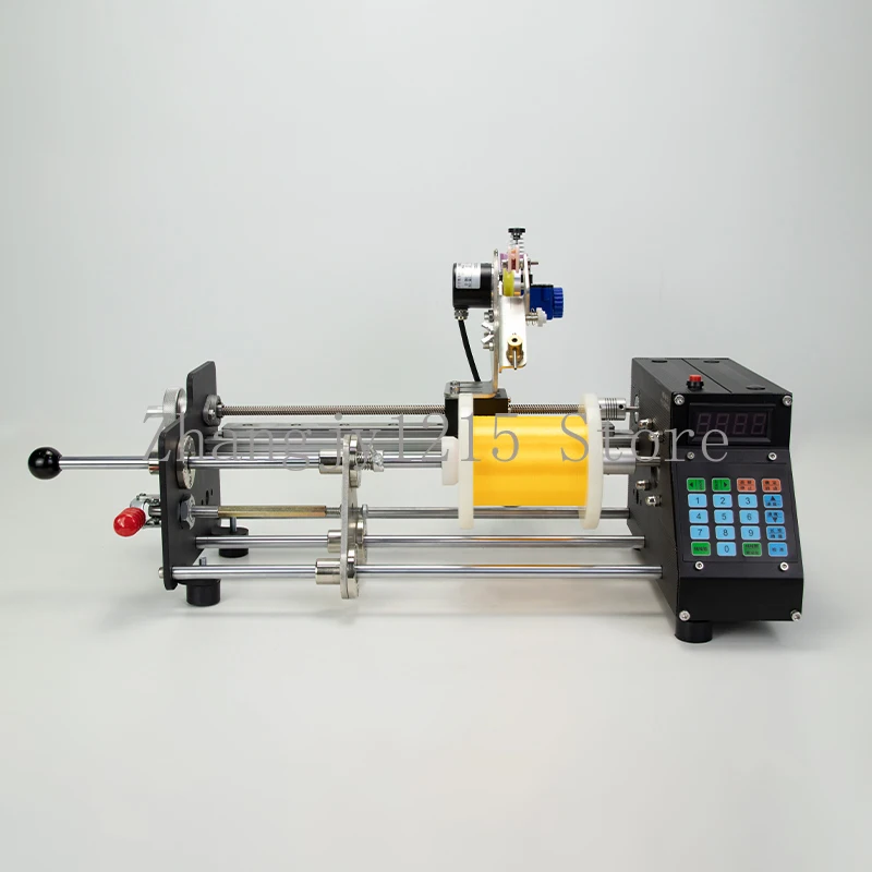 PWD-M-15 CNC Winding Machine Electric Stranded Wire Winding Machine Counting Meters Fish Coil/Cotton Wire Enameling Tool