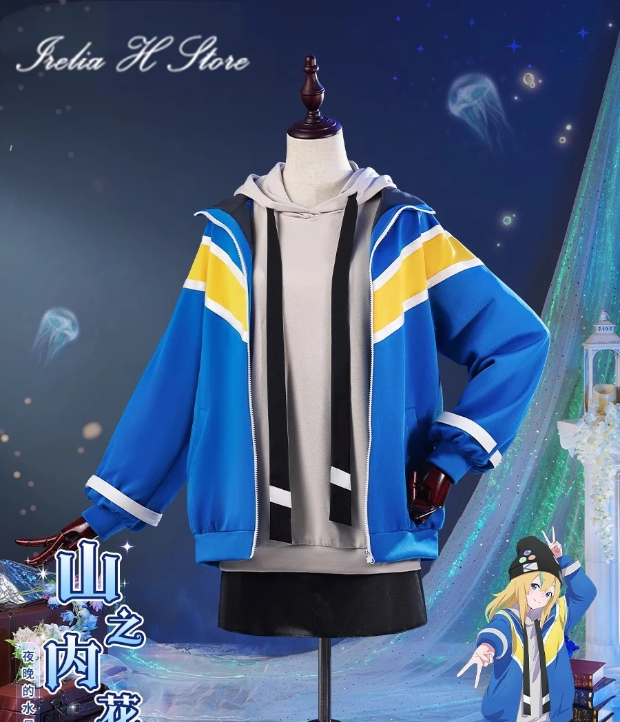 

Irelia H Store Anime Jellyfish Can't Swim in the Night Cosplay Costume dress female hoodies