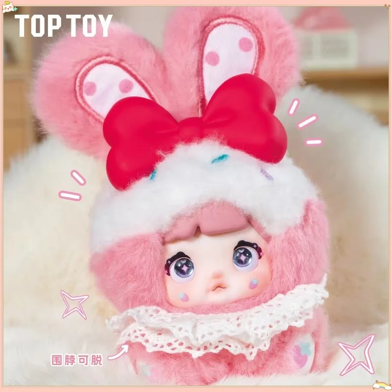 Nommi querida coelho série vinil pelúcia caixa cega decoração de mesa mochila pingente na moda brinquedo item surpresa presente colecionável