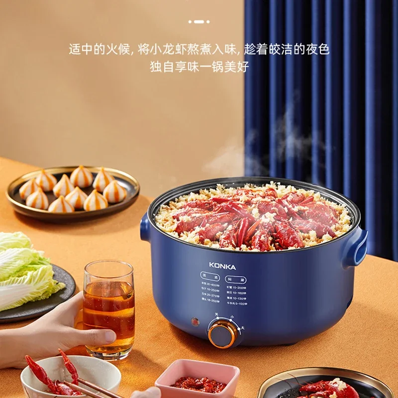 220V Large Capacity Electric Hot Pot by Popular Multi-Purpose Cooker for Frying, Stir-Frying, Boiling, and Stewing