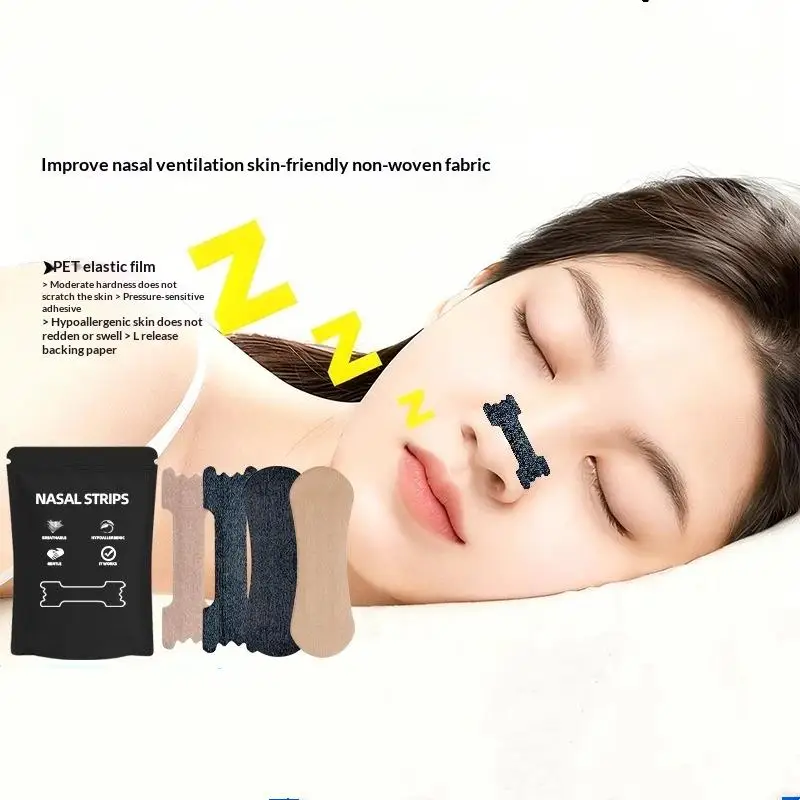 Nasal Strips For Adults Boost Nasal Ventilation At Night Anti Snoring Strips Effectively Reduce Snoring Improve Sleep Breath