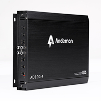 Andeman Car Amplifier 7800W Peak Power A/B Class 4-Channel 200W RMS 12V-13.8V High Performance Audio Amplifier