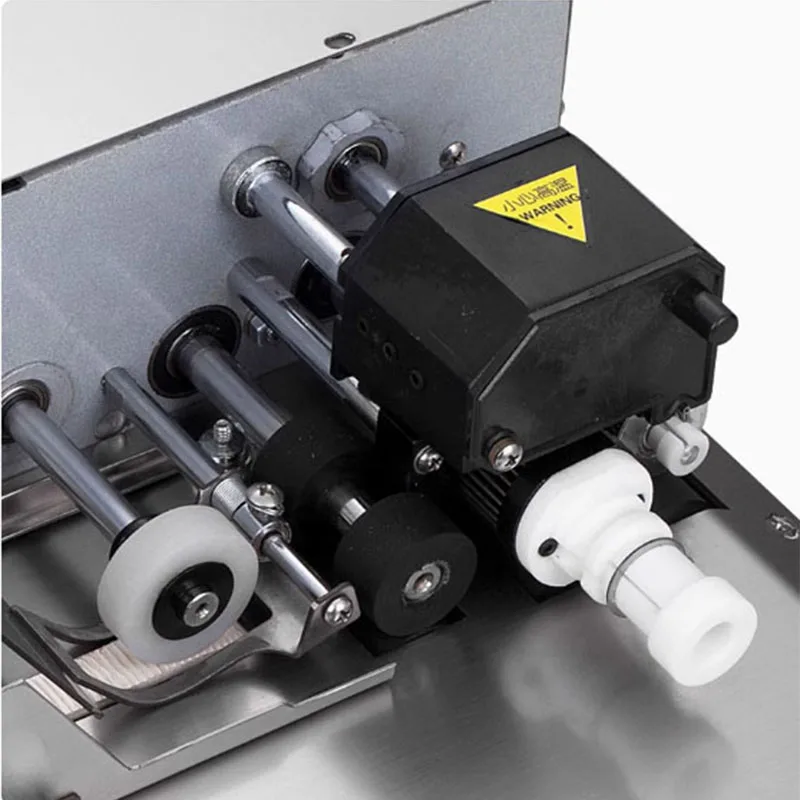 Plastic Bag Printing Machine Produce Solid Ink Roll Coding Card Bag Paper Continuous Date Printer Machine 220v