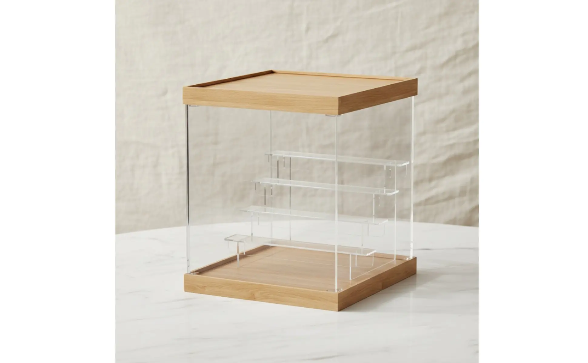 Blind Box Display Stand Layered Design Multi-Tier Display Cabinet for Collector Room