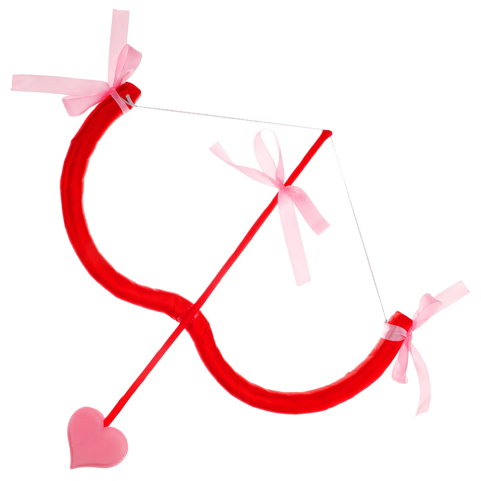 

Повязка на голову с луком Купидона на День святого Валентина с пенопластовой стрелой – очаровательный реквизит для фотосессий, аксессуар для костюма, для веселых вечеринок