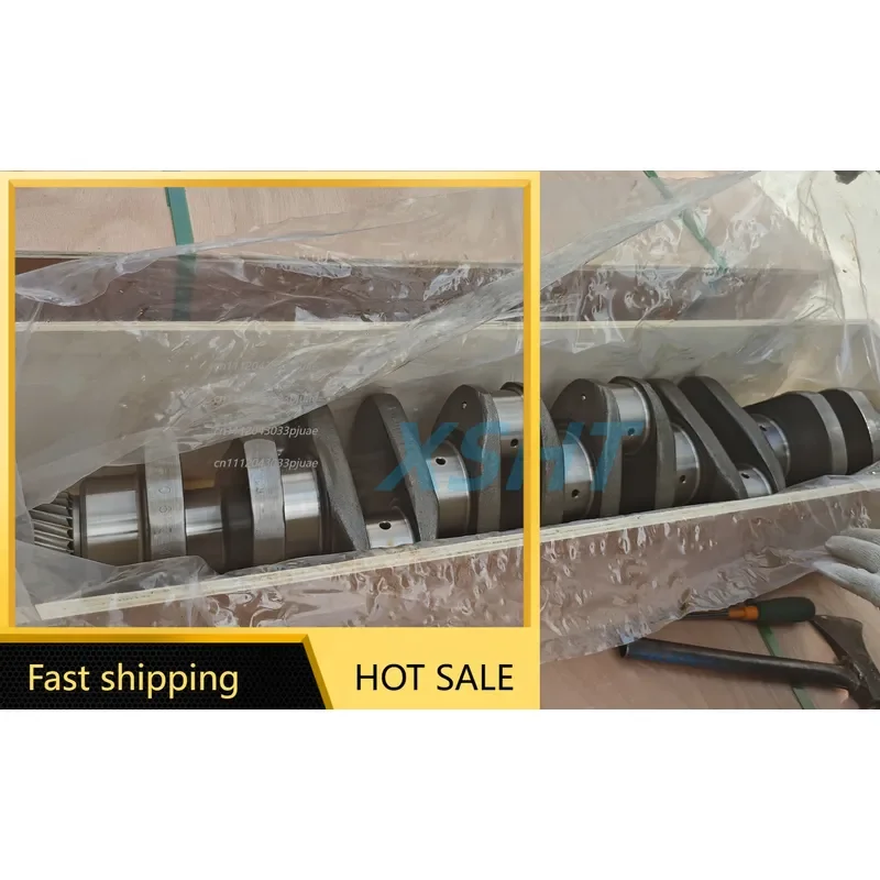 2026 High Quality Hot Worldwide China Heavy Truck HOWO Engine Parts Crankshaft Assembly 161560020029 with Worry-free