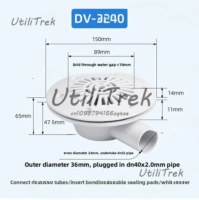 フィルムスイミングプールのメイン排水口、魚池のトイレの底の漏れ下水出口の付属品