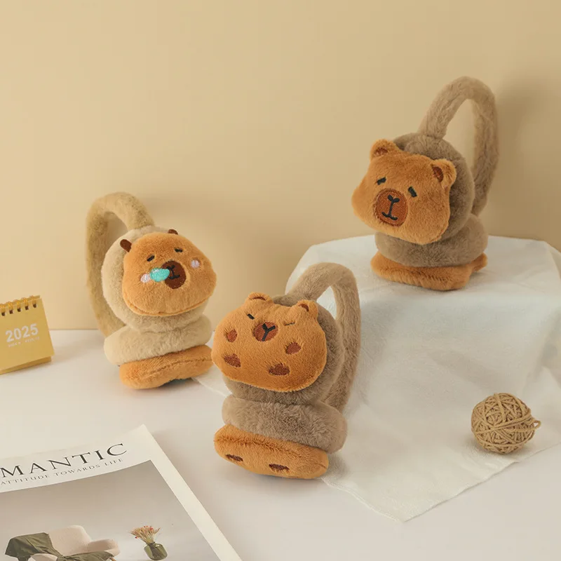 أغطية أذن شتوية للأطفال - أغطية أذن ناعمة ودافئة ومقاومة للرياح والبرد للعب في الهواء الطلق، أغطية أذن لطيفة على طراز الرسوم المتحركة #2