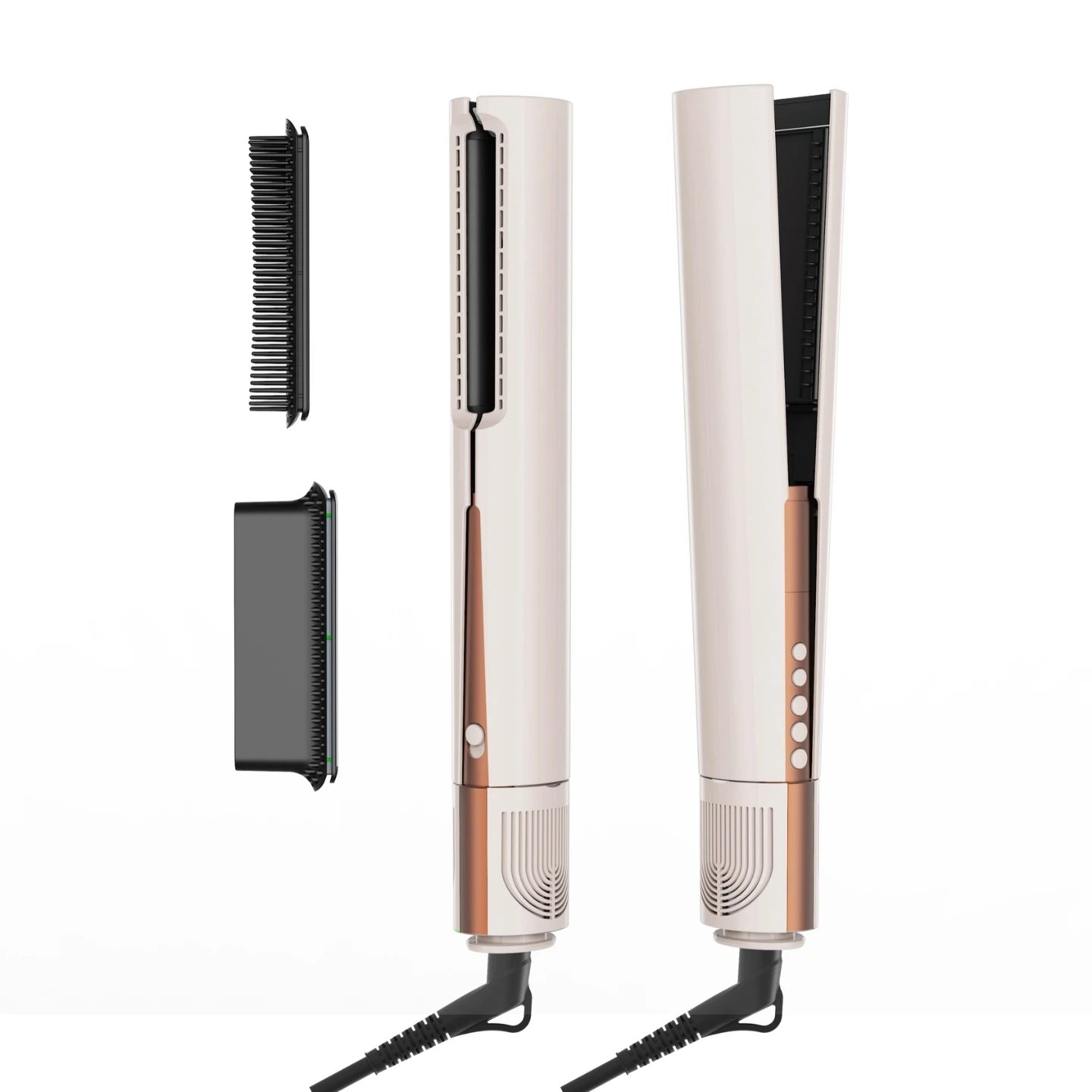 STLFMultistyler المحمولة 110,000 دورة في الدقيقة موتور تيار مباشر 1600 واط 3 سرعات الكل في واحد الرطب/الجاف استقامة الشباك مصفف شعر حديد مسطح الشعر