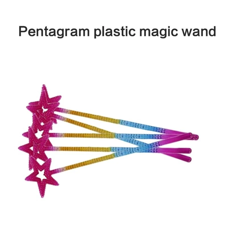 스타 프린세스 마법 지팡이를위한 어린이 스타 페어리 지팡이, 스타 완드, 천사 마법 완드를위한 천사 마법 완드 소녀 할로윈 코스프레 의상