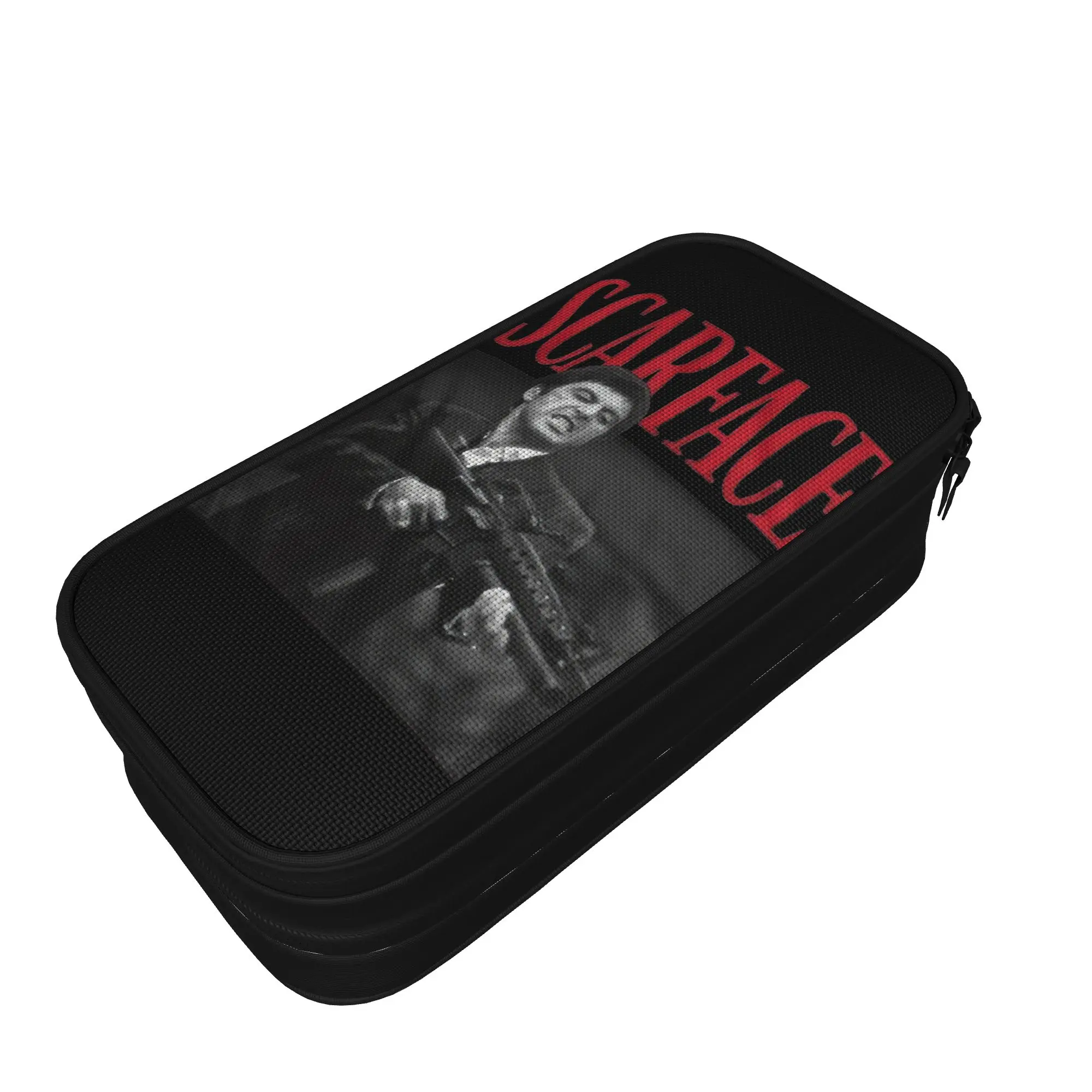 Creative Scarface Movie Tony Montana  Pencil Cases  Pencilcases Pen for Student Large Bag School Supplies Zipper Stationery