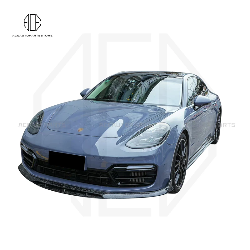 Newest 971 Carbon Fiber Bodykit front lip side skirts rear diffuser car body kits For Porsche Panamera 971 2017 2018 2019