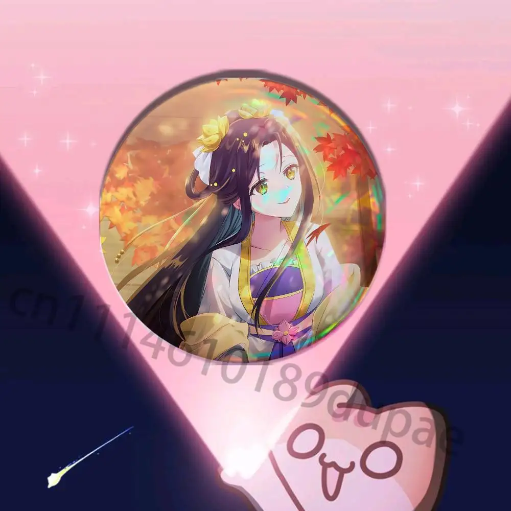 K-Kou Reirin Button Pin Single Pack Anime Merch for Ita Bags Badge Collectible Buttons