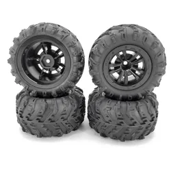 Pneumatici da neve in gomma 2 pezzi/4 pezzi per RC HBX 16889 WLtoys 124016   / 124017   Camion Truggy con ruota fuoristrada esagonale in metallo da 12 mm