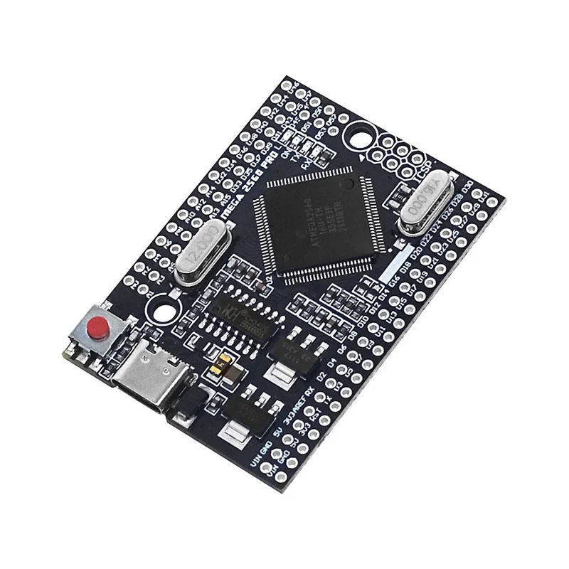 Imagem -02 - Mega 2560 Pro Mini 5v Incorporar Ch340g Atmega256016au Micro Tipo-c com Pinheaders Masculinos Compatível para Arduino Mega2560