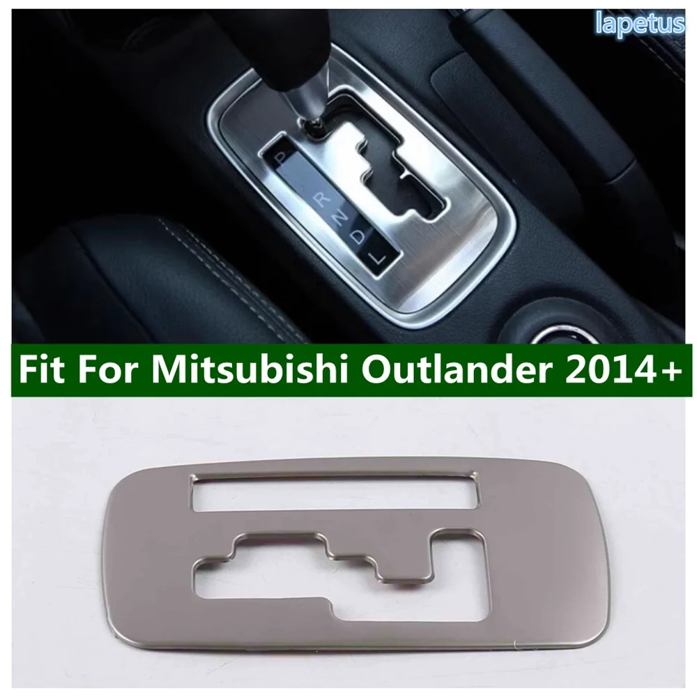 

Stainless Steel Gear Shifter Panel Decoration Frame Cover Trim Fit For Mitsubishi Outlander 2014 - 2022 Car Accessories