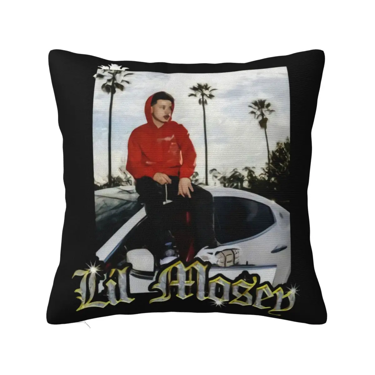 Lil Mosey Merch Art Unisex Lil Mosey For Men And Women Great Quality Pride New Brand Goth Logo Designs Fashion Pillow Case