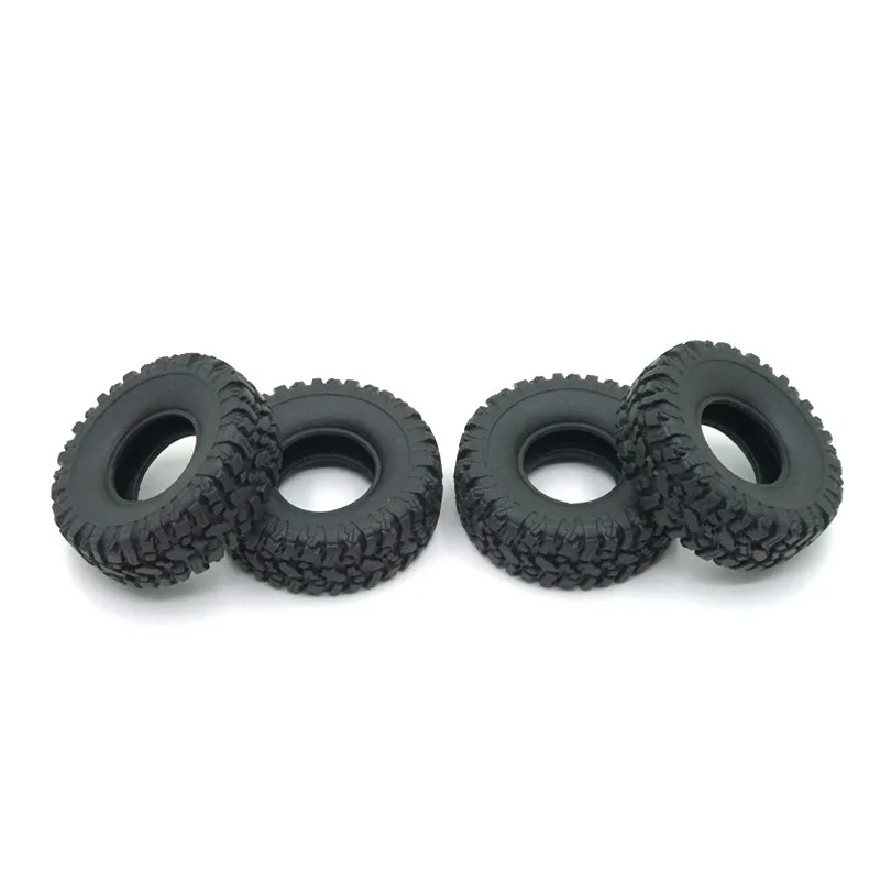 

FOR WPL 66mm Rubber Tire Wheel Tyre 1/16 RC Car Upgrade Parts Spare Accessories