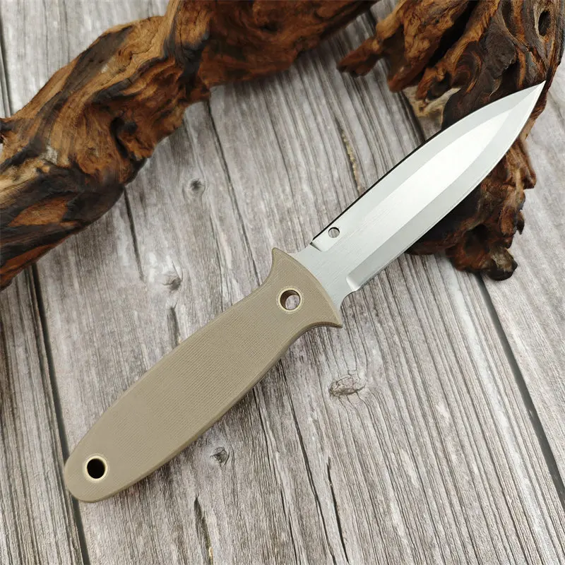 The new FB47GP straight knife, G10 handle D2 handle outdoor camping survival Tactics hunting multi-purpose EDC tool