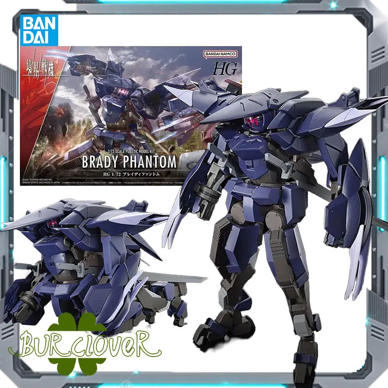 

Bandai Original Robot Model kit HG 1/72 BRADY PHANTOM GUNDAM Action Figure Assembly Plastic Model Toys For Boys Gifts