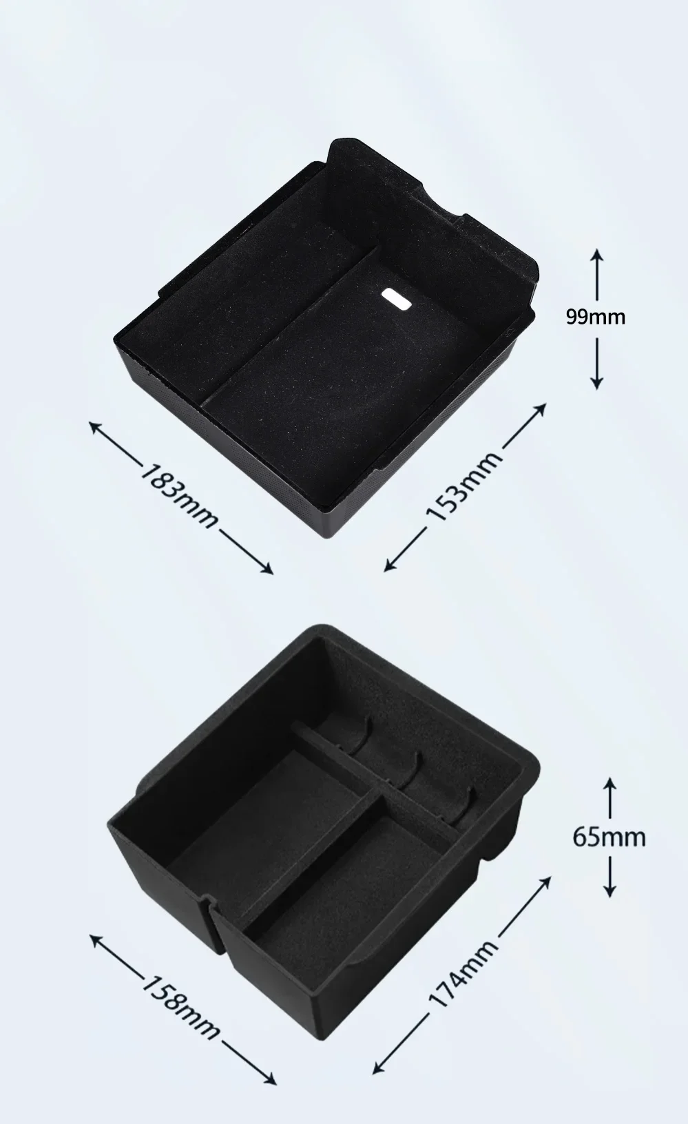 YZ Für Tesla Model 3/Y/YL Highland Juniper 2025-26 Model Y 21-24 Aufbewahrungsbox Armlehnenablage Silikon-Getränkehalter Organizer Box Teile – Detail 14