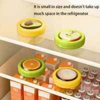Fruit preservation box, silicone storage box, food-grade refrigerator storage preservation box